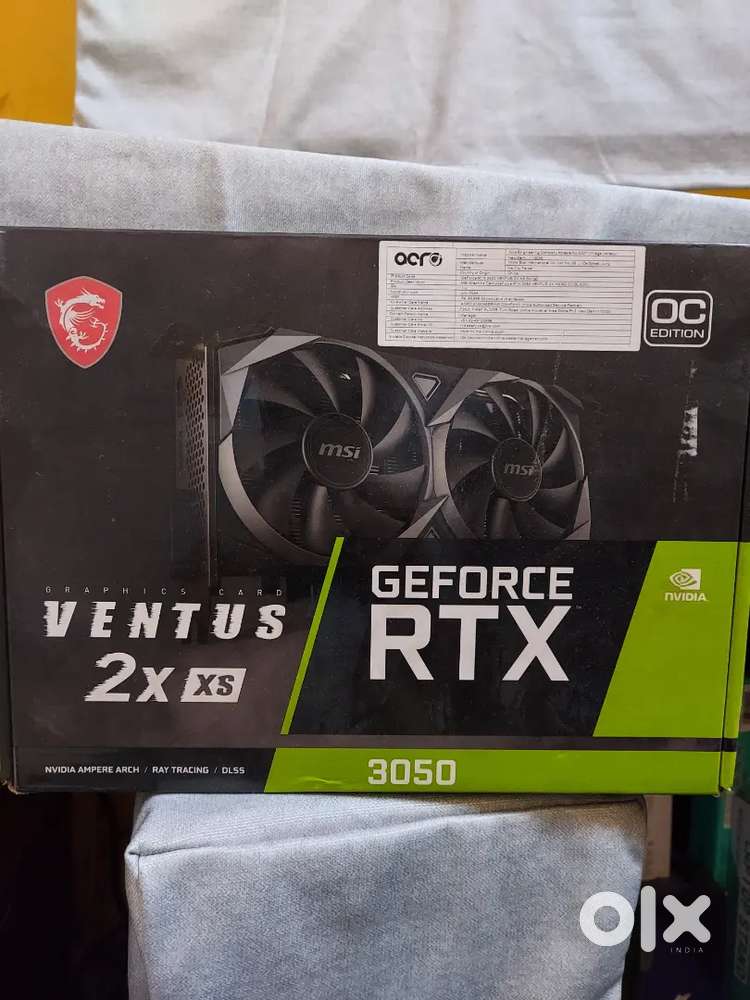 MSI RTX 3050 8GB Graphic card