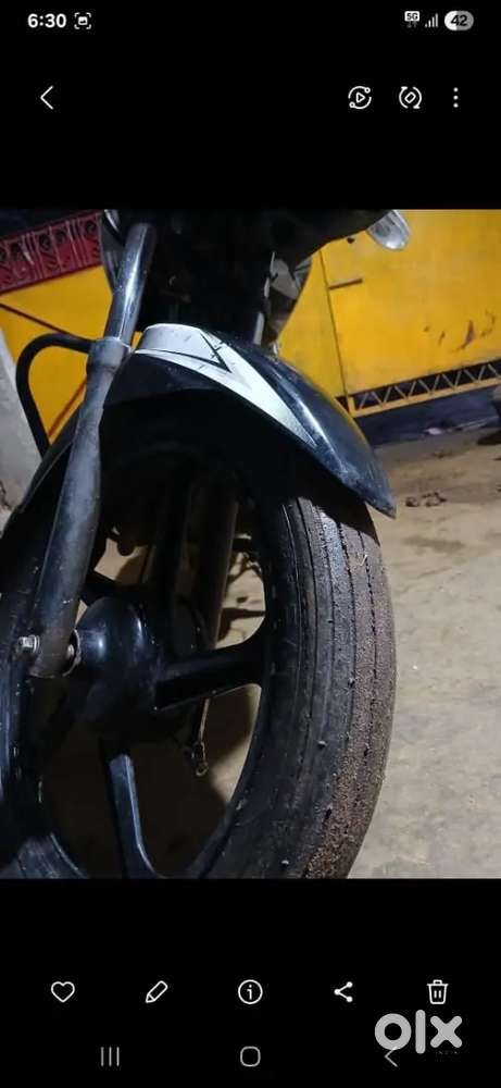 Tvs star City 110 with self start