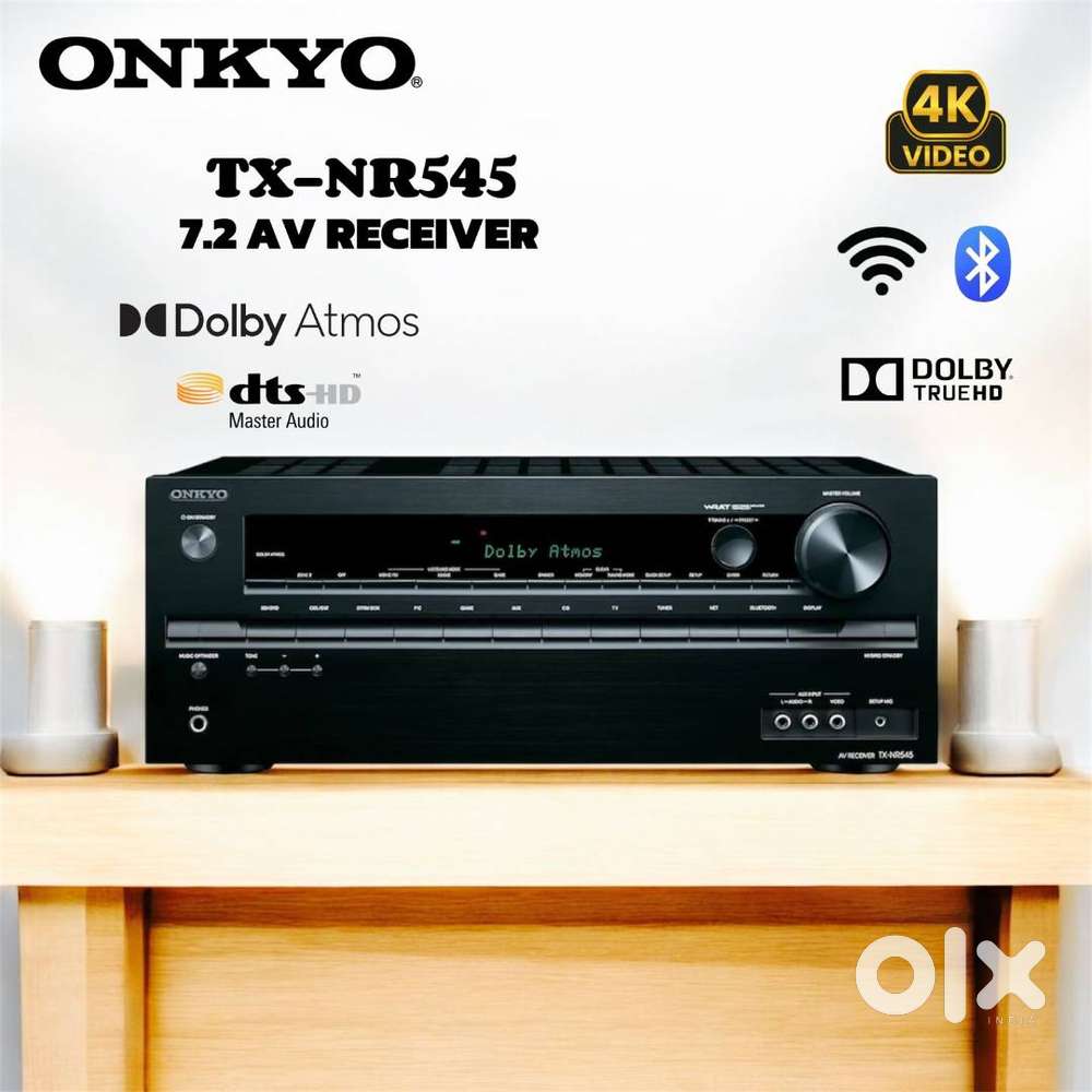 ONKYO : TX-NR545 7.1 DOLBY ATMOS AV RECEIVER
