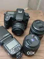 Sony alpha A99ii with 2 sony lens + godox 685 flash