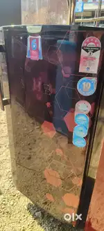 Less used fridge and washing machinen