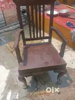 Two teak wood chair on sale