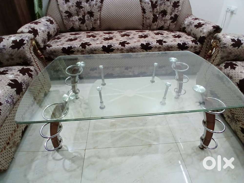 Glass Top Center Table