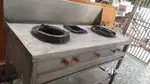 Commercial 3 burner Chinese stove