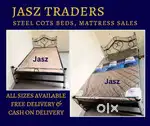 #ABU Iron Hostel Bed Steel Fancy Cot Bed Mattress All Sizes Available#