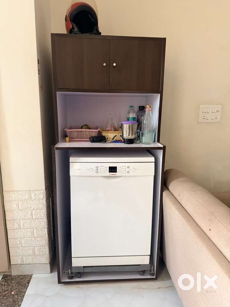 Bosch 13 Setting Dishwasher along with newly made custom cabinet