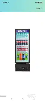 Voltas glass door