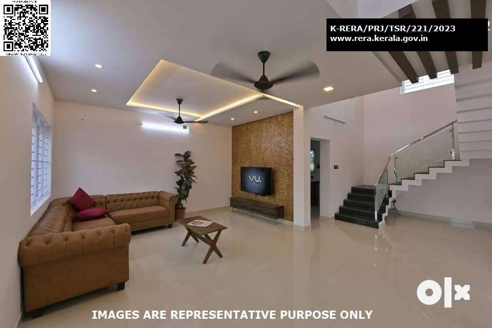 3100 Sq.ft / 5BHK LUXURIOUS BRANDED HOUSE FOR SALE IN THRISSUR TOWN