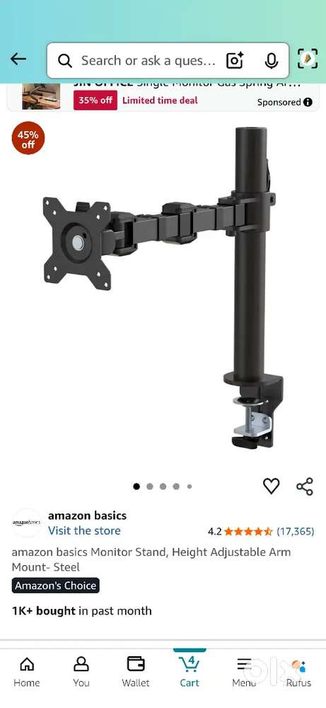 Amazon basics vesa mount