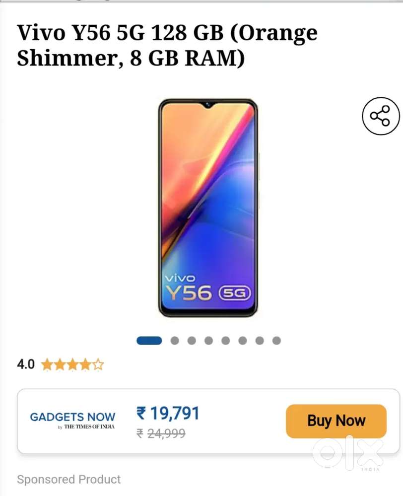 Vivo y56 good condition new phone