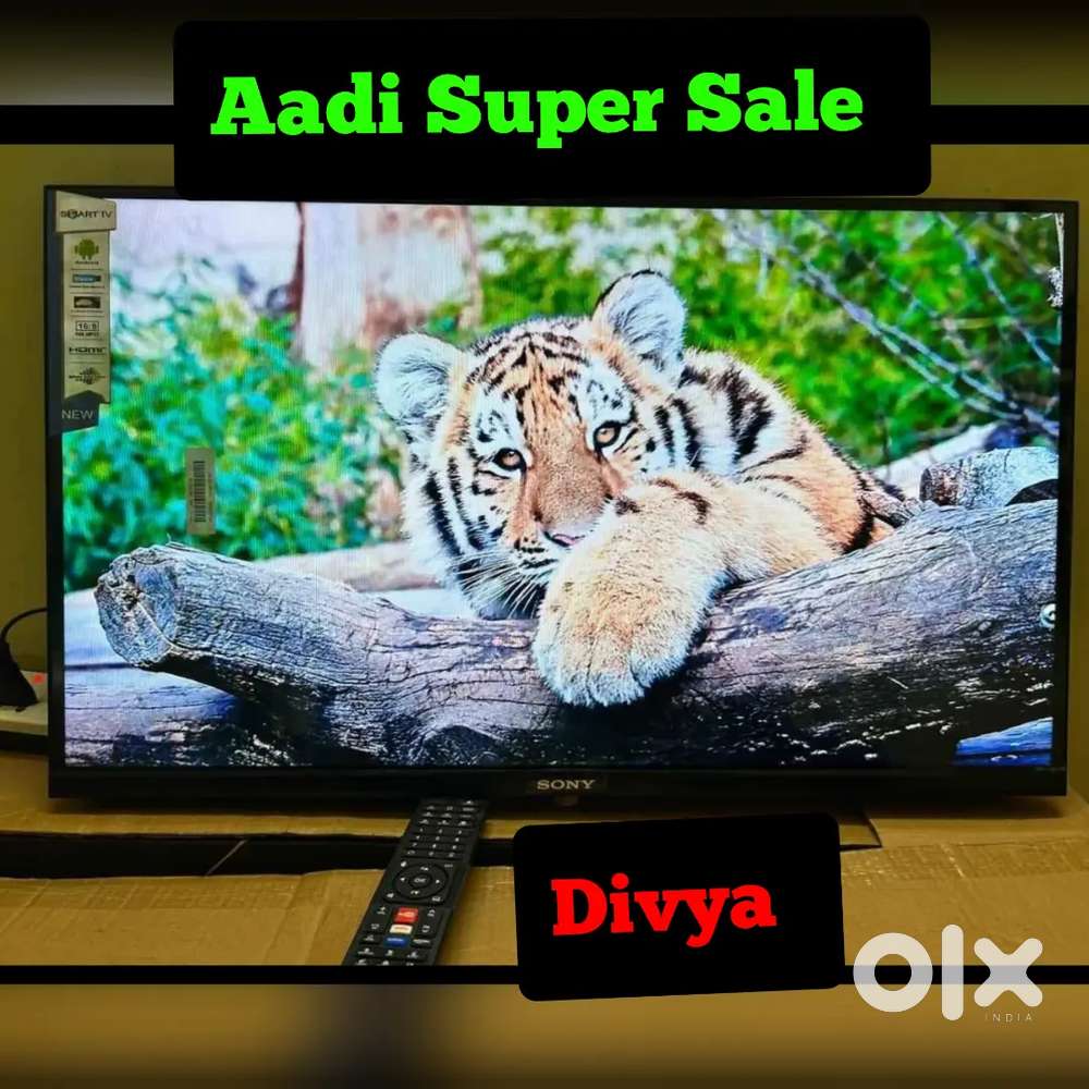 12999 ONLY 43 SMART ANDROID LED TV NEW BOX PIECE FACTORY SALE BOOKING