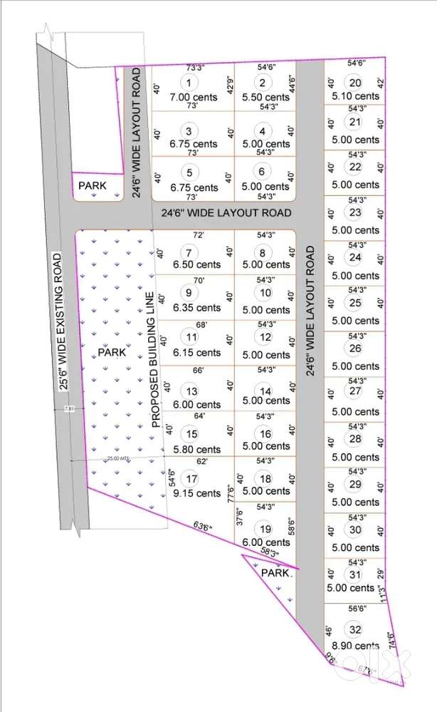MULTI LAYOUT SITE AVAILABLE FOR SALE UDYAVARA