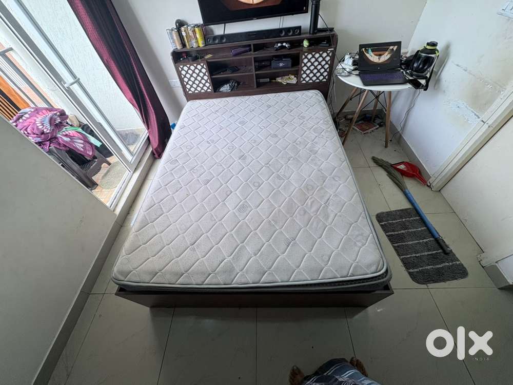Bed with matress