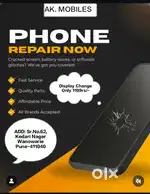 Display change only 1199rs A.k mobile shop