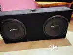 Pioneer 1211 d4 double subwoofer