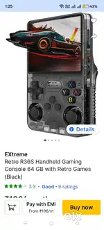 R36S GAMING CONSOLE  SEAL PACK BRAND NEW.