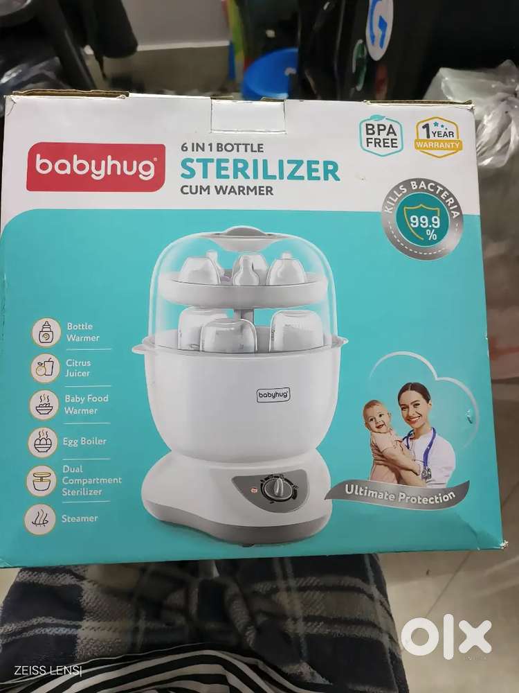 Babuhug 6in1 bottle sterilizer