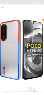 Only one day old poco M7 plus all kit available
