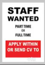 Wanted female staff office assistant and receptionist good salary
