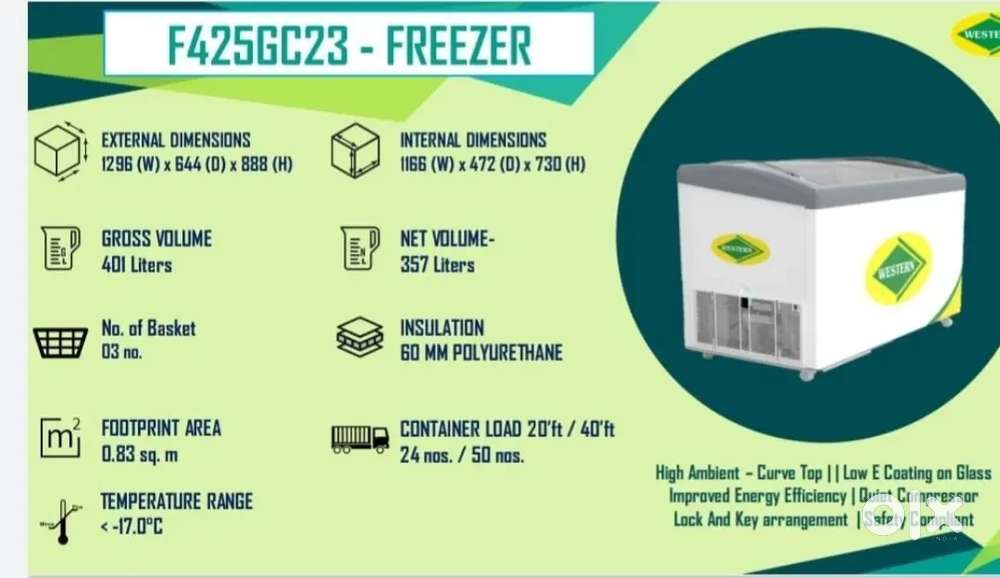 Westren deep freezer Commercial 401 lter