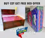 Wooden cot Sale Brand new Double single queen size 5jwer5