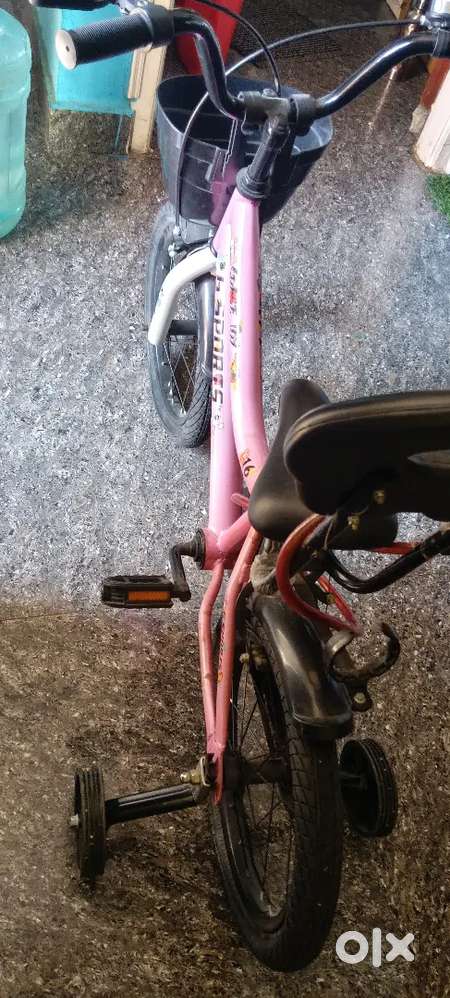 It's a Bicycle this is my small sister so we wont to sale