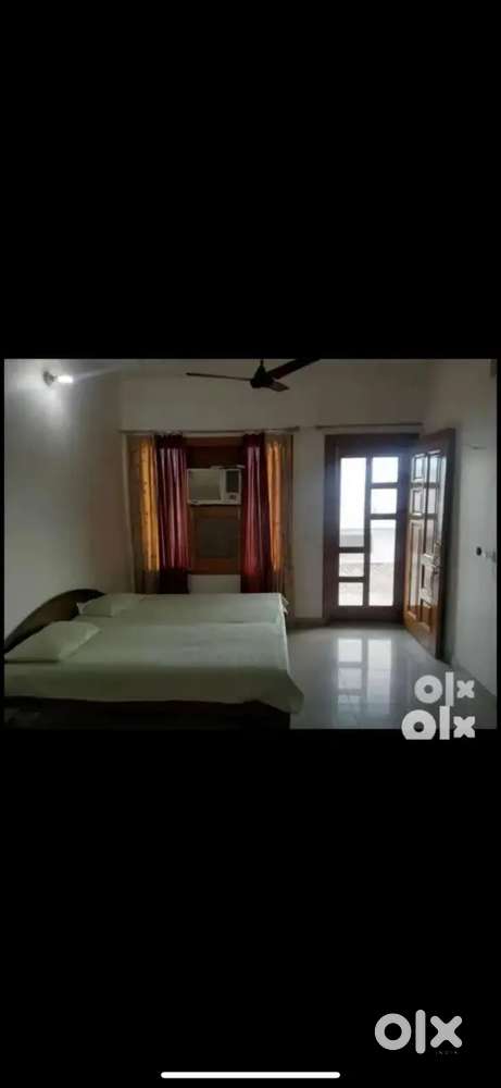 1BHK fully furnished,  attached store room, car parking inside