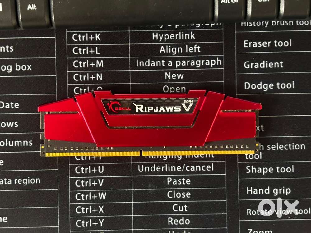 8GB DDR4 RAM at Rs. 1300/- only. G.SKILL Ripjaws V Series