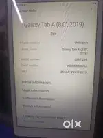 Samsung tab 8 inches with calling facility