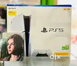 PS5 slim console with controller