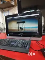 Hp all in one pc perfect working and new looking condition