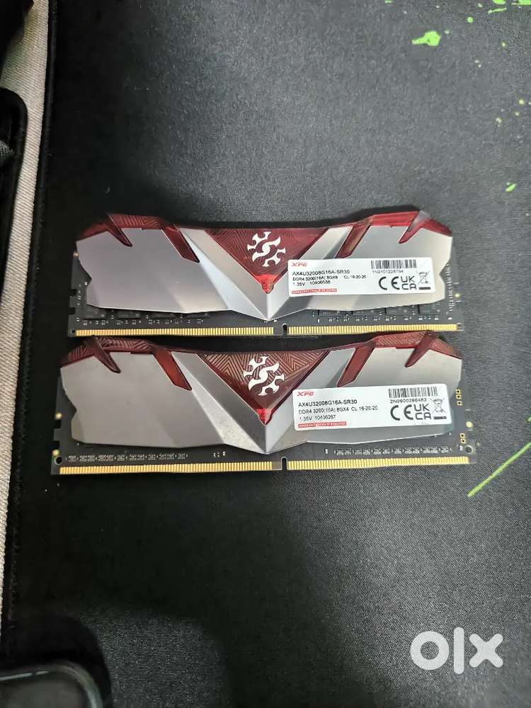 Xpg 8gb ram ddr4 3200mhz d60g and d30