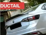 Volkswagen virtus Slavia ducktail spoiler abs plastic piano black
