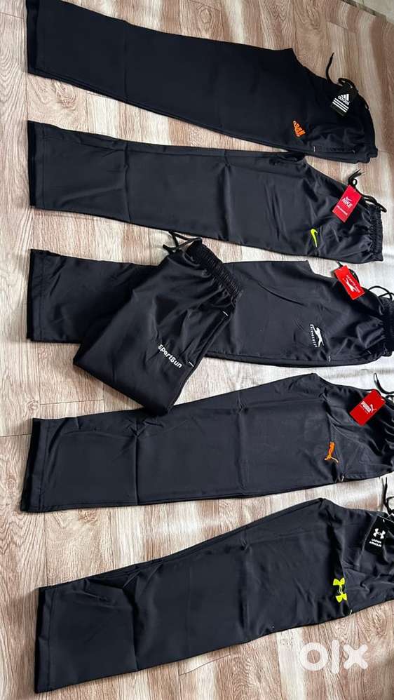 Track pants and t shirts