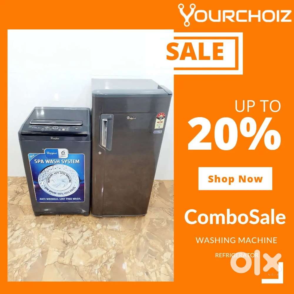 Fridge + Washing Machine Combo Delivered to Your Door, Free!