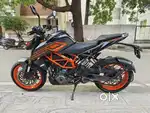 KTM Duke 250cc single owner model 2023 km 12000
