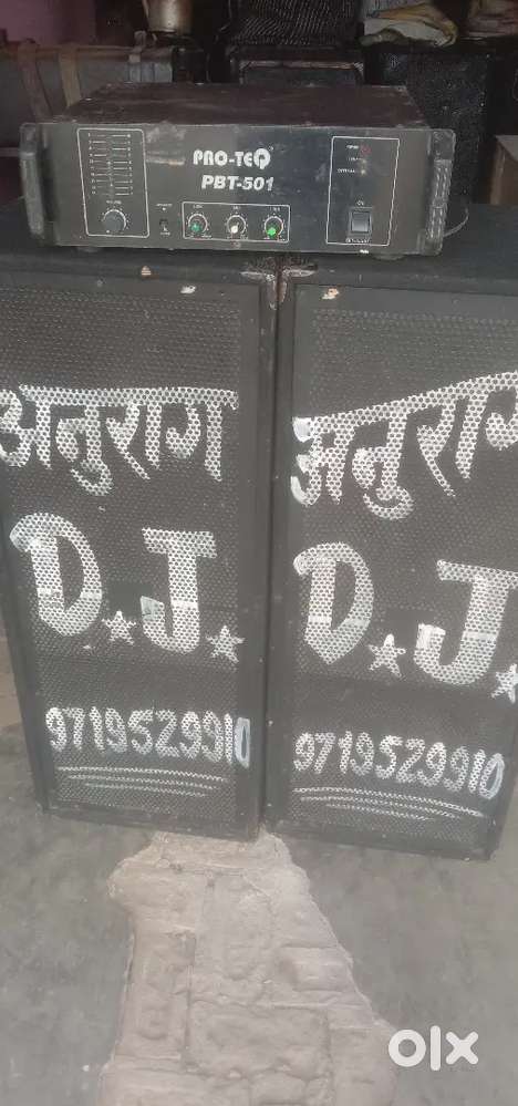 DJ machine and 2 top box