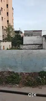 Plot for sale and 300 square yard protect with boundary wall