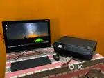Lenovo Desktop with built-in CPU and HP Colour Printer