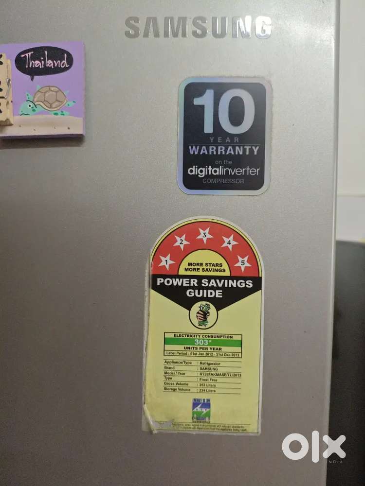 Good internal condition double door fridge for sale