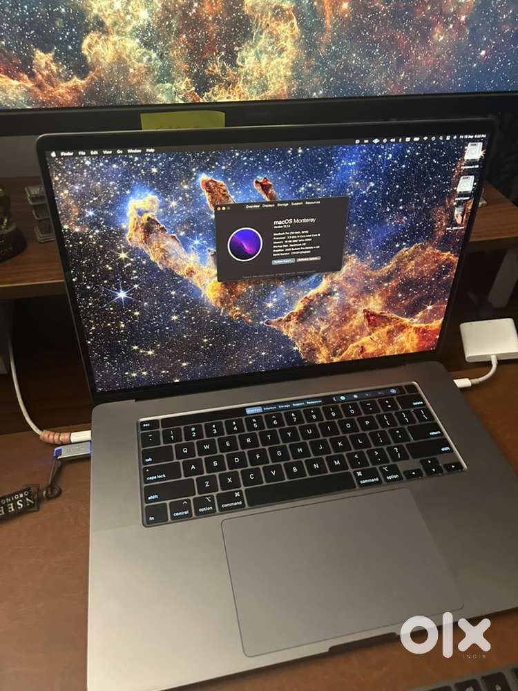 Apple macbook pro 2019 i9 1tb, 16gb ram