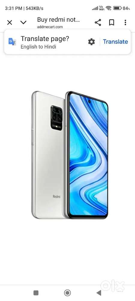Mi, note 9 pro max, 4..64