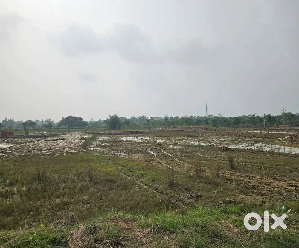 Plot on purvanchal express way in dehramau near gosaiganj road