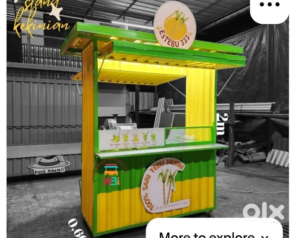 Juice Maker in Kiosk/Street counter needed