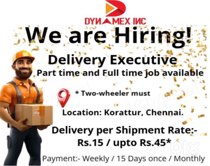 Delivery Job /Sub-vendor (business opportunity open) - Grocery