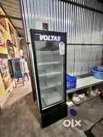 Voltas 320l visi cooler freezer with glass door