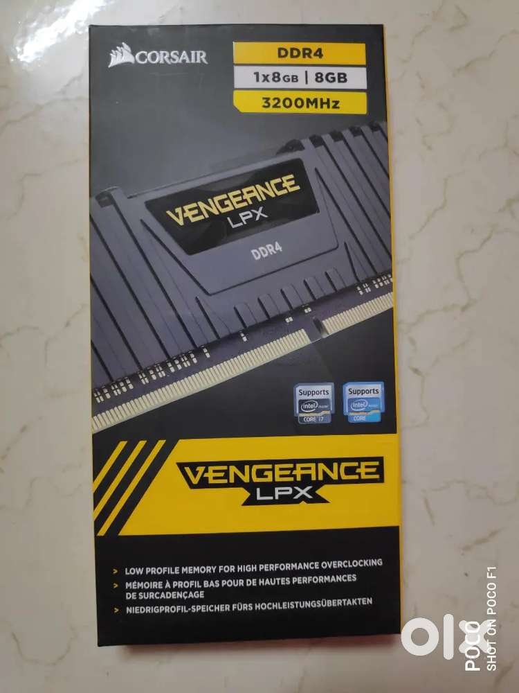 RAM, Corsair 8GB DDR4 3200Mhz