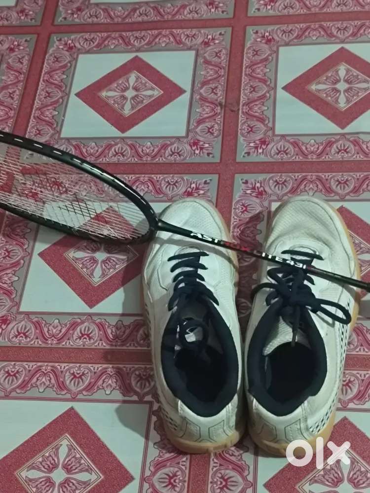 Badminton and shoes