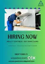 Pest control technician