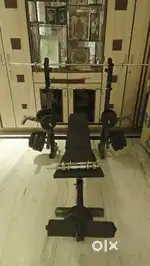 Gym Bumble Bench Rod dumbbell